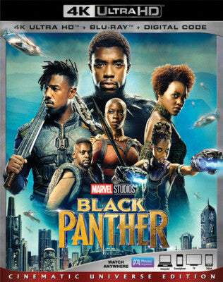 BLACK PANTHER (MOVIE)  - BLU-4K-2018-CHADWICK BOSEMAN-INC. BLU CO