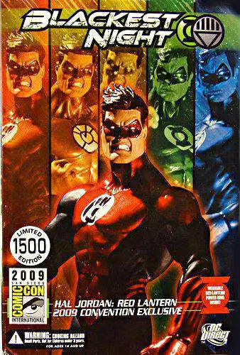 BLACKEST NIGHT: HAL JORDAN: RED LANTERN - DC DIRECT-2009 CON-1500 LTD