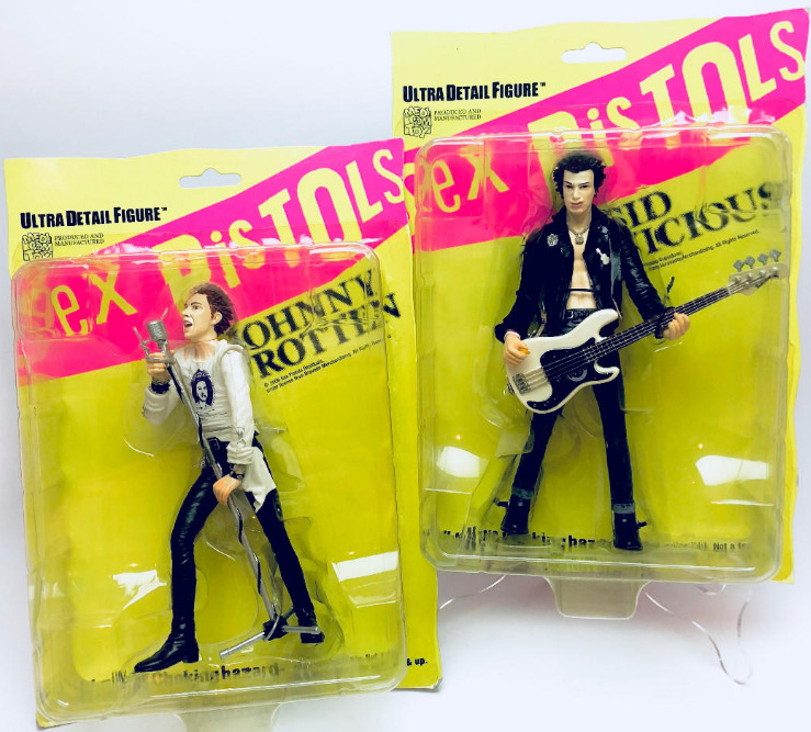 SEX PISTOLS: SID VICIOUS/JOHNNY ROTTEN - MEDICOM-SET OF 2