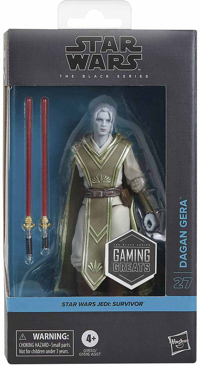 STAR WARS: JEDI SURVIVOR: DAGAN GERA - BLACK SERIES-GAMING GREATS