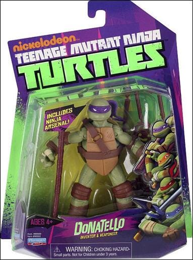 TMNT (2012 SERIES): RAPHAEL/LEONARDO/MICHELANGELO/DONATELLO - PLAYMATES-SET OF 4