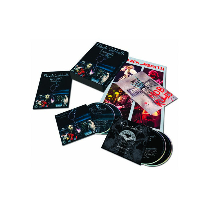 BLACK SABBATH - LIVE EVIL (SUPER DLX-4CDS)