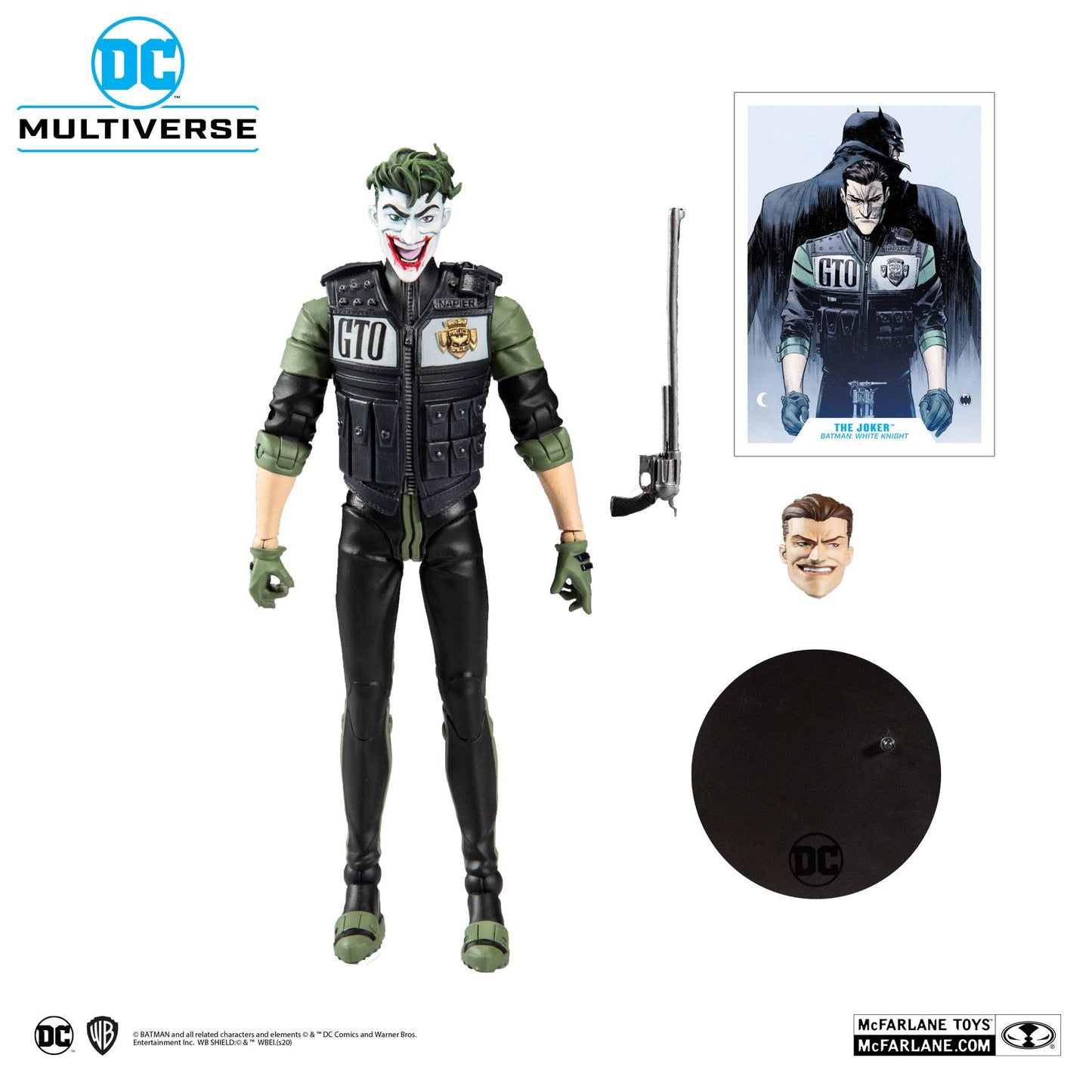 DC MULTIVERSE: JOKER (WHITE KNIGHT) - MCFARLANE