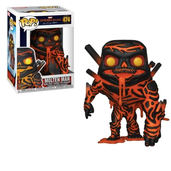 SPIDER-MAN: FFH: MOLTEN MAN #474 - FUNKO POP!