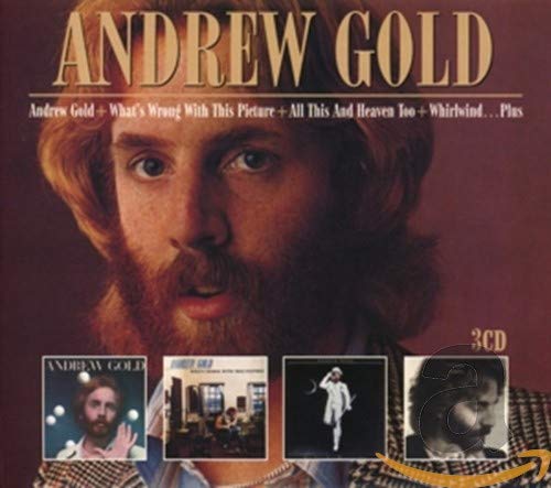 GOLD, ANDREW - ANDREW GOLD / WHAT'S WRONG WITH THIS PICTURE / ALL THIS AND HEAVEN TOO / WHIRLWINDS (CD)