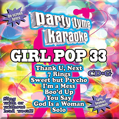 SYBERSOUND KARAOKE - GIRL POP 33 [8+8-SONG CD+G] (CD)