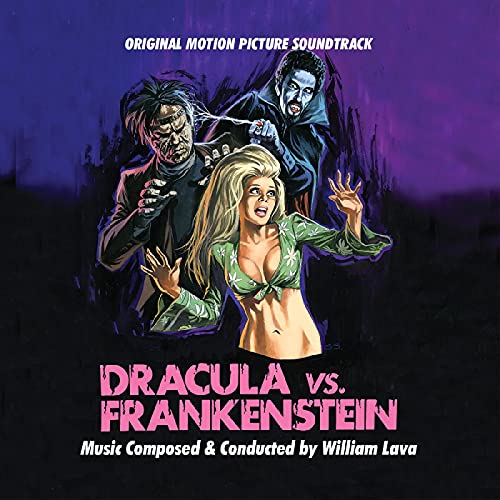 LAVA,WILLIAM - DRACULA VS. FRANKENSTEIN OST (50TH ANNIVERSARY/PUMPKIN ORANGE VINYL)