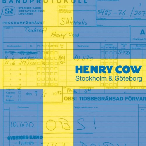 HENRY COW - STOCKHOLM & GOTEBORG (CD)