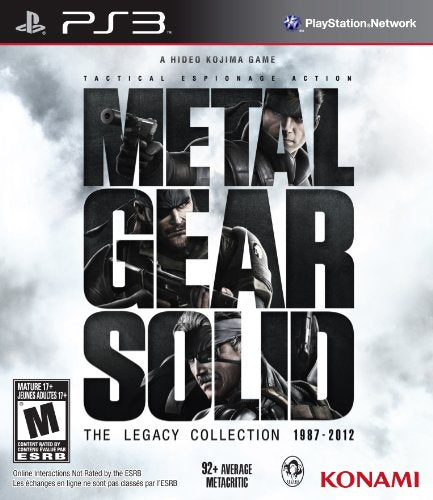 METAL GEAR SOLID LEGACY COLLECTION PS3