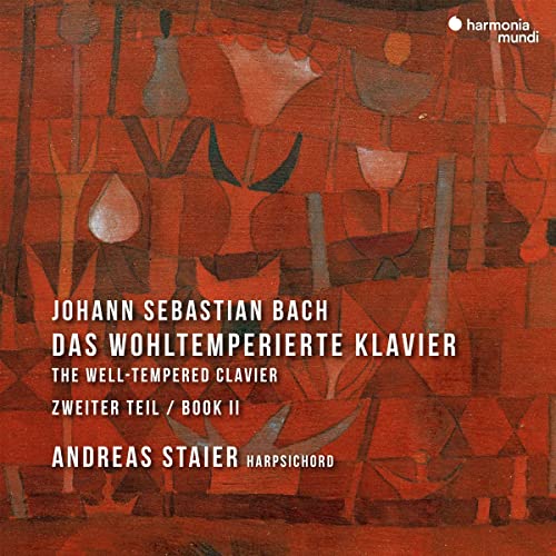 ANDREAS STAIER - BACH: DAS WOHLTEMPERIERTES KLAVIER - BOOK 2 (CD)