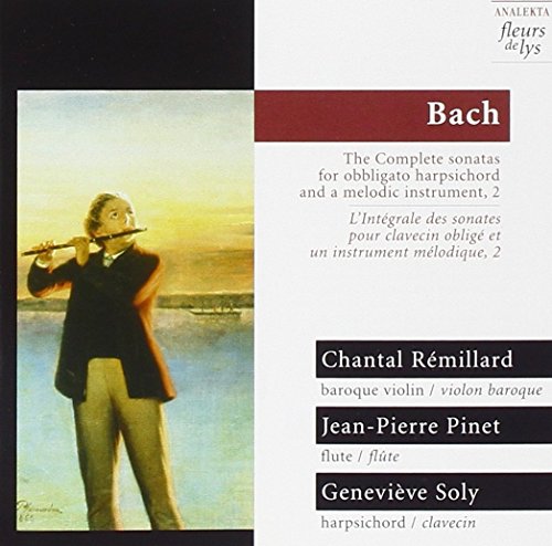 RMILLARD, CHANTAL - J.S. BACH: THE COMPLETE SONATAS FOR OBBLIGATO HARPSICHORD AND A MELODIC INSTRUMENT, VOL.2 (CD)