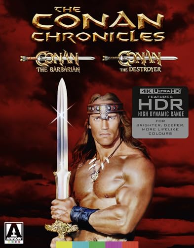 CONAN CHRONICLES: CONAN THE BARBARIAN & CONAN THE DESTROYER 4K UHD LIMITED ED [BLU-RAY]