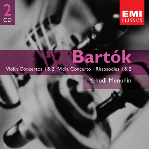 MENUHIN, YEHUDI - BARTOK: VIOLIN CONCERTOS 1 & 2 - VIOLA CONCERTO - RHAPSODIES 1 & 2 (CD)