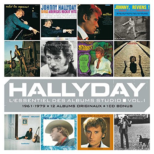 HALLYDAY, JOHNNY - L'ESSENTIEL DES ALBUMS ORIGINAUX VOL.1 (12CD+1 BONUS) (CD)