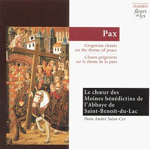 PAX: GREGORIAN CHANTS ON THE THEME OF PEACE / PAX: CHANTS GRGORIENS SUR LE THME DE LA PAIX (CD)