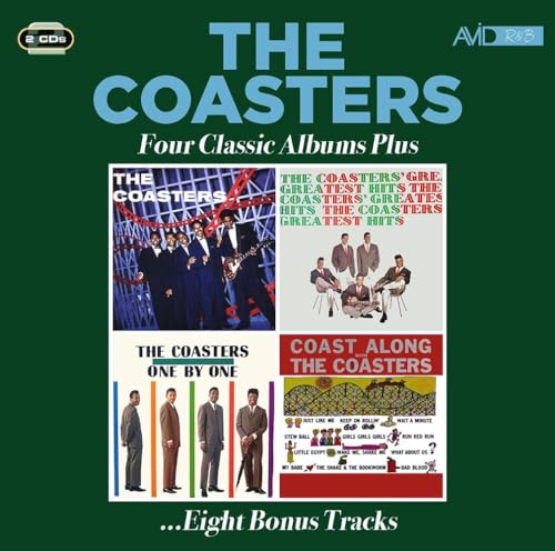 THE COASTERS - FOUR CLASSIC ALBUMS PLUS (CD)