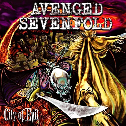 AVENGED SEVENFOLD - CITY OF EVIL (TRANSPARENT RED VINYL)