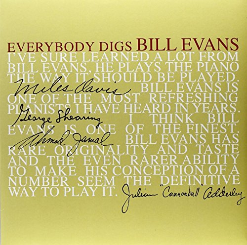 EVANS BILL TRIO - EVERYBODY DIGS BILL EVANS (VINYL)