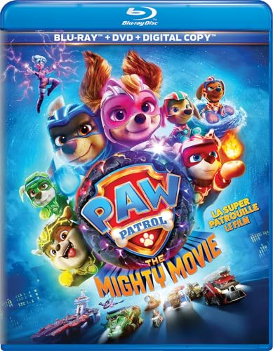 PAW PATROL: THE MIGHTY MOVIE - BLU-RAY + DVD