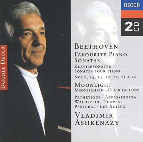 ASHKENAZY,VLADIMIR - BEETHOVEN: FAVOURITE PIANO SONATAS / VLADIMIR ASHKENAZY (CD)