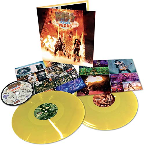 KISS - ROCKS VEGAS (DVD + 2LP COLOURED VINYL)