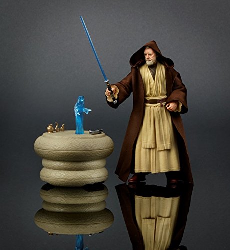 STAR WARS: OBI-WAN KENOBI & LEIA HOLOGRA - BLACK SERIES-EXCLUSIVE