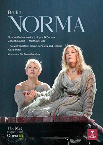 SONDRA RADVANOVSKY - BELLINI: NORMA (MET LIVE RECORDING) [BLU-RAY]