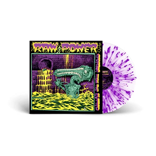 RAW POWER - SCREAMS FROM THE GUTTER (WHITE & PURPLE SPLATTER VINYL)