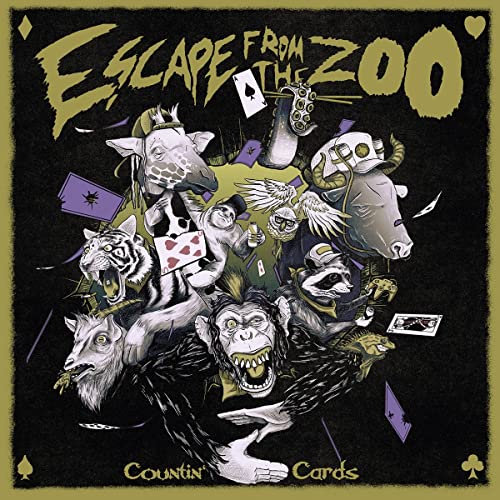 ESCAPE FROM THE ZOO - COUNTIN' CARDS (VINYL)