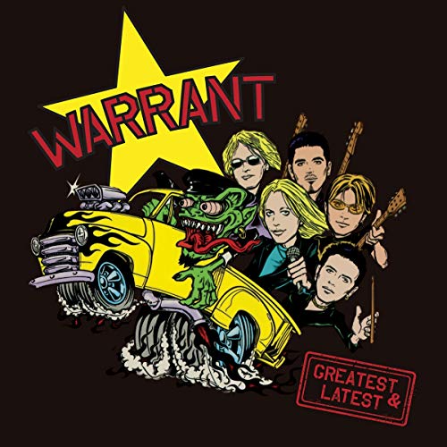 WARRANT - GREATEST & LATEST (CHERRY SPLATTER VINYL)