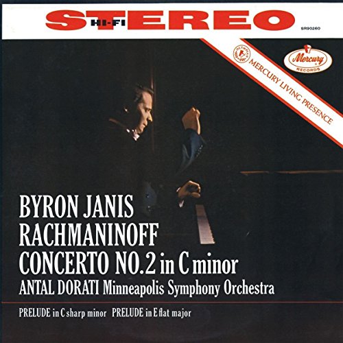 JANIS, BYRON - RACHMANINOV: PIANO CONCERTO NO. 2 (VINYL)