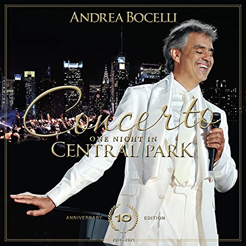 ANDREA BOCELLI - CONCERTO: ONE NIGHT IN CENTRAL PARK - 10TH ANNIVERSARY (CD)