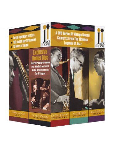 JAZZ ICONS 8 DVD BOX SET FEATURING BONUS DISC (2007) [IMPORT]