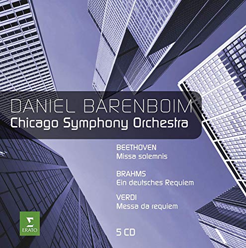 DANIEL BARENBOIM - CHICAGO SYMPHONY: MASS & REQUIEMS (5CD BOX) (CD)