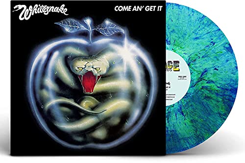 WHITESNAKE - COME AN GET IT [180-GRAM CLEAR WITH METALLIC BLUE & GREEN SWIRL COLORED VINYL]