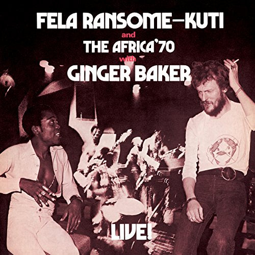 FELA KUTI - FELA LIVE WITH GINGER BAKER (VINYL)