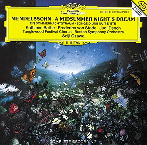 FREDERICA VON STADE - MENDELSSOHN: A MIDSUMMER NIGHT'S DREAM (CD)