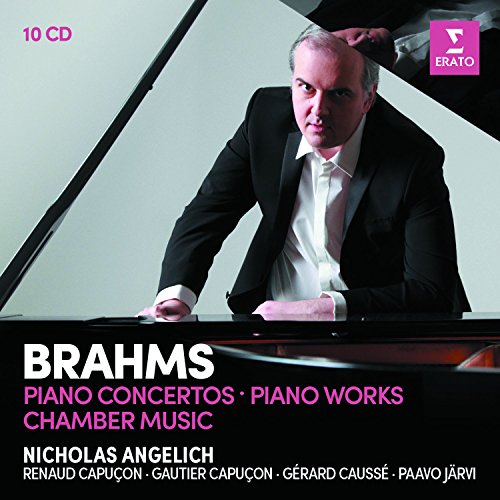 ANGELICH, NICHOLAS - BRAHMS: PIANO CONCERTOS, PIANO WORKS, VIOLIN SONATAS, PIANO TRIOS (10CD) (CD)