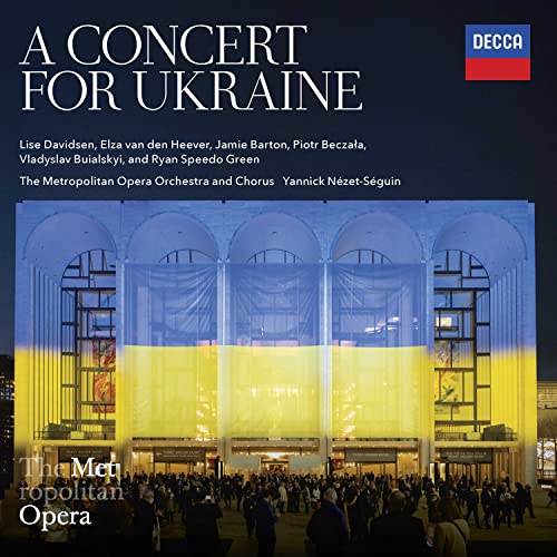 METROPOLITAN OPERA ORCHESTRA - CONCERT FOR UKRAINE (CD)