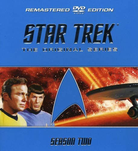 STAR TREK: THE ORIGINAL SERIES  - DVD-SEASON TWO (REMASTERED)(CLEAR SHELL