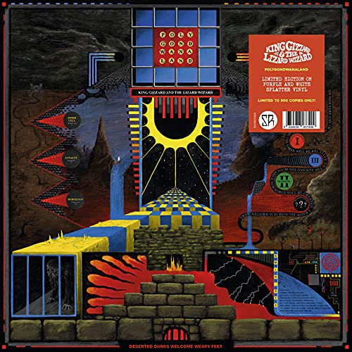 KING GIZZARD AND THE LIZARD WIZARD - POLYGONWANALAND [LIMITED PURPLE & WHITE SPLATTER COLORED VINYL]