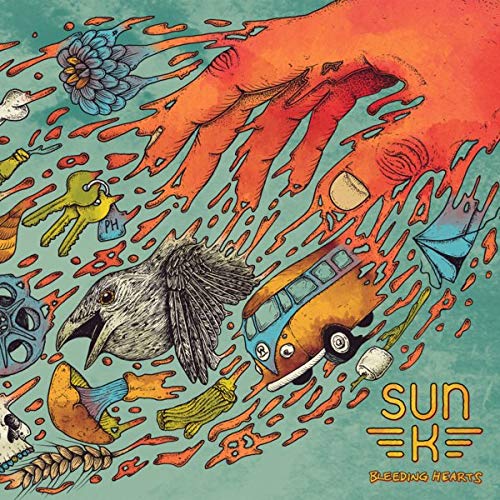 SUN K - BLEEDING HEARTS [LP]