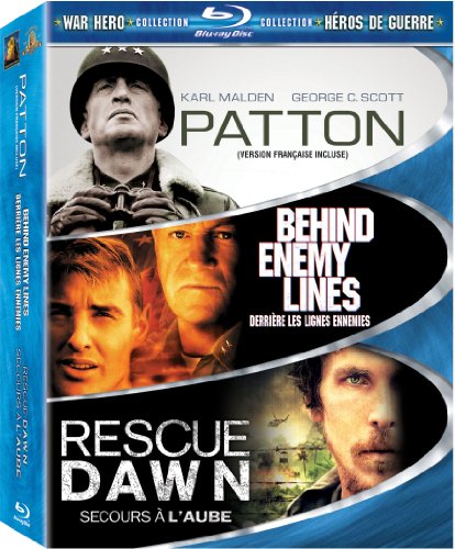 WAR HERO COLLECTION (PATTON/BEHIND ENEMY LINES/RESCUE DAWN) (BILINGUAL) [BLU-RAY]