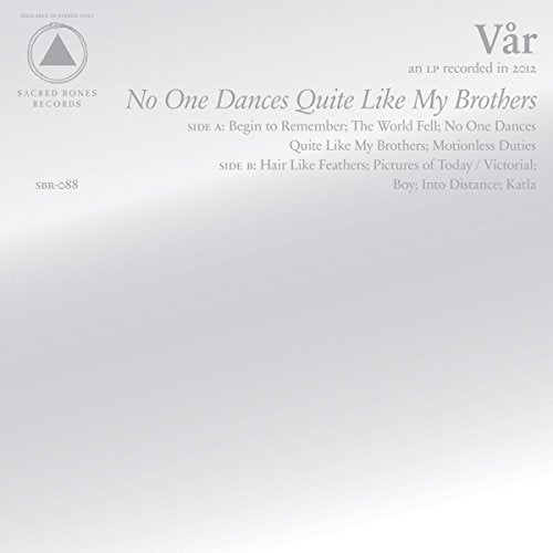 VAR - NO ONE DANCES QUITE LIKE MY BROTHERS (VINYL)