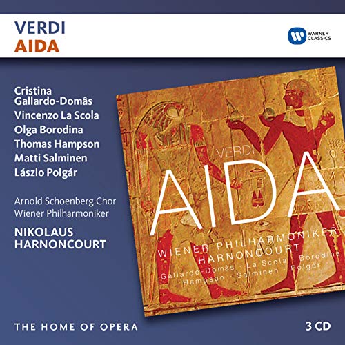 HARNONCOURT / WIENER PHILHARMONIKER / LA SCOLA - VERDI: AIDA (3CD) (CD)