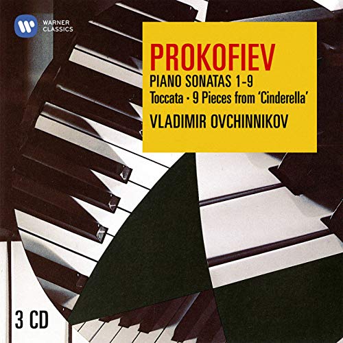 OVCHINNIKOV, VLADIMIR - PROKOFIEV: 9 PIANO SONATAS, VISIONS FUGITIVES, TOCCATA (3CD) (CD)