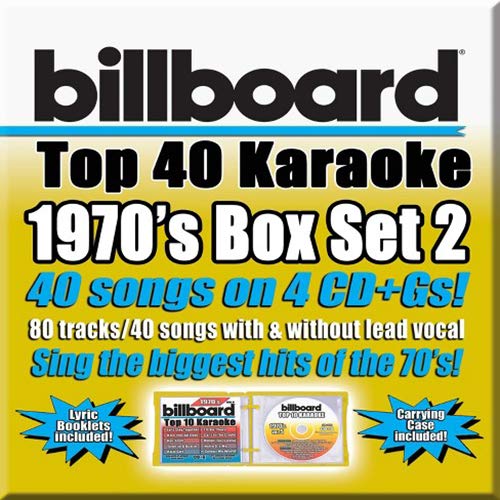 SYBERSOUND KARAOKE - BILLBOARD 1970'S TOP 40 KARAOKE BOX SET 2 (CD)