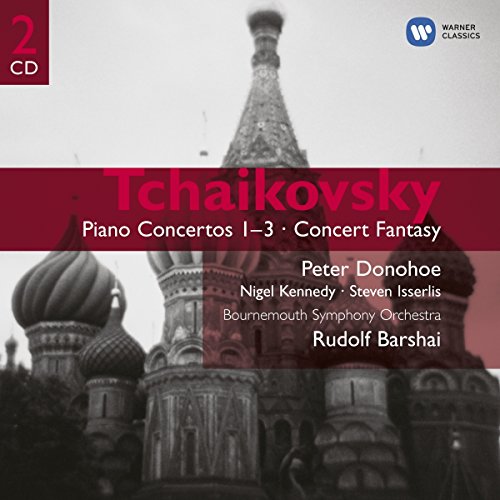 BARSHAI, R. - TCHAIKOVSKY: PIANO CONCERTOS 1-3, CONCERT FANTASY, OP. 56 (CD)