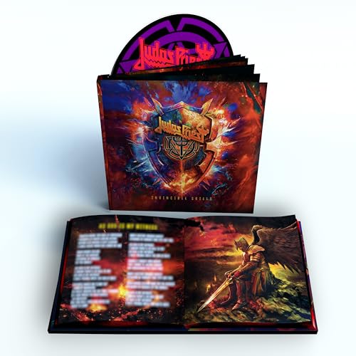 JUDAS PRIEST - INVINCIBLE SHIELD (HARDBACK DELUXE CD) (CD)