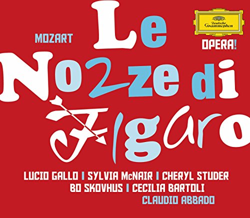 STUDER/MCNAIR/BARTOLI/GALLO/ABBADO - MOZART: LE NOZZE DI FIGARO (CD)